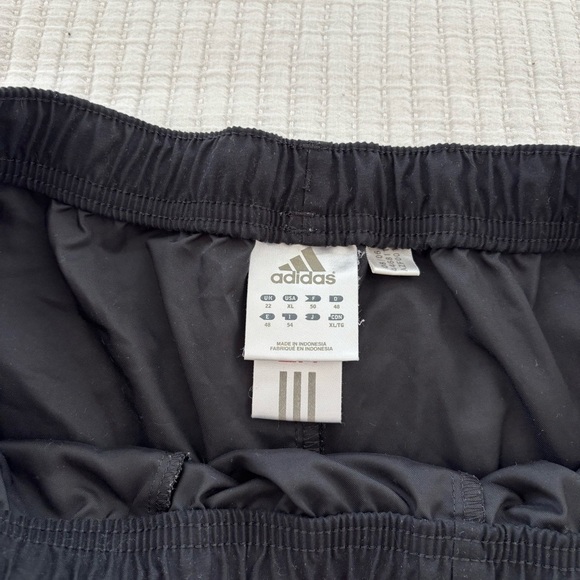 Adidas Climawarm Men's Track Pants Black 30" inseam Size XL Pockets Drawstring - Picture 5 of 7